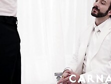 MasonicBoys - Sinless twink groans as taskmaster Tucker Barret milks his penis