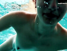 Underwater Babe And Horny With Nina Wet