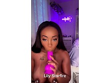 Wicked black masturbates and entreats for cum