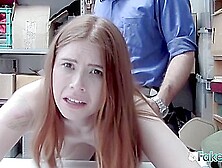 Redhead Gets Fucked Hard In Honor To St Patricks Day