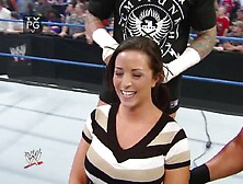 WWE Serena Deeb Headshave by CM Punk