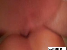 Amateur MILF Melinda gets a rough cock in her ass