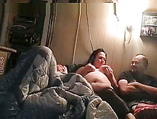 Dirty Talking Bbw Slut Tries A Spitroasting Threesome With 2 Weird Guys