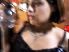 She was ready to have a roll and her hubby