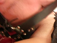 Chastity Dildo Face Elctro Shock