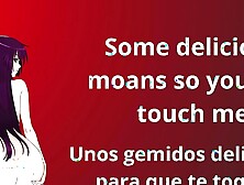 Hot Woman Moans Deliciously While Touching Herself on the Phone