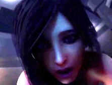 (4K - Dezmall) Resident cruel woman Ada Wong bangs fortunate dong and enjoys getting creampie - CG Comics