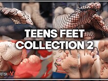 Teens Feet Collection Vol.  2 - Italianfetishvr