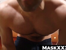 Maskxxx. Com - Handsome Homosexual Nathan Topps Strokes His Fat Cock With Passion