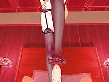 Busty babe rides lucky stud's cock in this POV scene