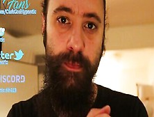 Bearded Guy Talks Dirty And Gives Some Joi In Solo Video