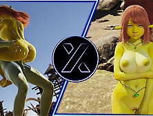 Cosplay,  Shrek's Ex-Wife Fiona Cheats with an Orc in a Barn