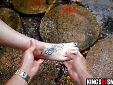 Lewd step mamma needs step son's jock