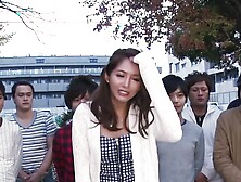 Nozomi Aso take turns fucking multiple men