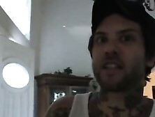 Extreme Fetish Tatooed Girls Loving Huge Cock On The Sofa