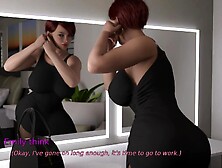 Just Married - S1 Ep1 - Mr.  Malerba caught a glimpse of Emily's bare thigh