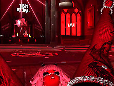 VRCHAT little devil gets fucked by her master