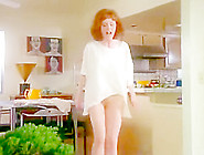 Vintage bottomless movie scene