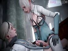 Étalon Yeero et séduisante MagMallow se lancent dans une sodomie intense et délicieusement sucrée!