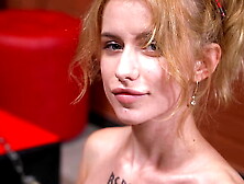 Pervert ordered her to put on stockings