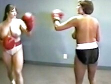 Big Boob Wrestling and Boxing
