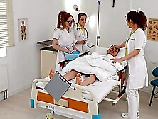 Russians Nicole & Mia with Steve and Purr in a wild orgy