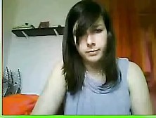 Kinky teen 18+ slut smacks her pussy