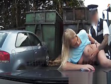 Cute Blonde Xena With Big Sexy Ass Railed Deep By Cop