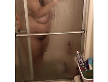 Adorable Ebony Bbw Queen Washes Her Self In The Shower