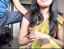 Beautiful big ass indian teen maid girl in saree fucked by her saheb