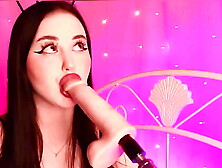 Impressive blowjob from a cute glamorous bunny - Dragana Loncar