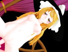 [Mmd R-18] Marisa Ride