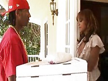 Upper Class Black Hoe Fucks Pizza Guy