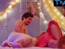 Manvi Chugh Breasts,   Underwear Scene  in Charamyog