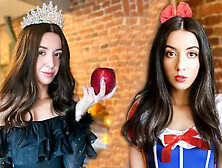 Sneaky Gnome Fucks Snow White when Time Stops on Halloween - Free Use