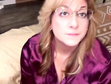TABOO step-Mama grinds her large love button all over stepson's face - (Custom content)