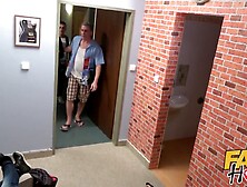 Fake Hostel - Curvey Golden-Haired Backpacker Gets An Anal Surprise In 3Some