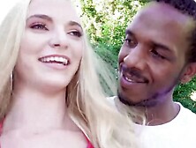 Skinny Blonde Lana Sharpova Interracial Double Penetrated