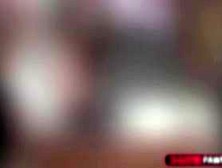 Brunette and gorgeous dominatrix gets her pussy fucked