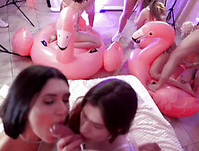 Hot Pearl - I Love To Fuck A Crowd   Flamingo Orgy4   1 - Amateur