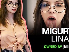 Mofos – Horny Babe Migurtt Lina Deepthroats Her boyfriend's Giant Penis Before Riding Him