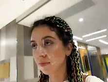 Public Restroom BJ & Public Cum Walk