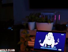 CUM All Over My Body! Obscene talk with Grok.  Facial,  Titty Screw,  Porn Talk - MollyRedWolf