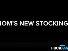 Caught Jerking Off With My Stepmoms Pantyhose