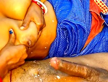 Village Bhabhi - Indian Desi Ne Chhath Puja Ke Din Apne Sote Hue Devar Ke Land Per Dudh Tapkaya Bhabhi Ne
