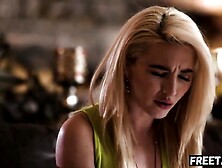 Golden-haired Teen Gets Anal Drilled