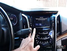 Cuddling in the car with stranded teen