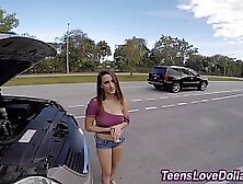 Teen sprayed for money