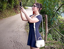 Strange skank asks me to fuck her without a condom outdoors - Danner Mendez & Iris Rodriguez