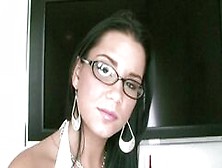 Babe With Glasses Pussy Fucked